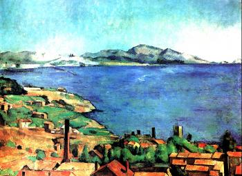 保羅 塞尚 The Bay of Marseilles, view from L'Estaque